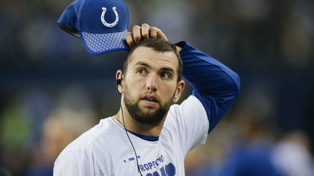 Luck: 'I was a sad, miserable human' without football
