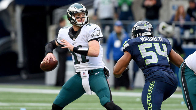 Eagles' Roseman: Wentz's knee rehab is ahead of schedule