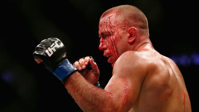 White: Georges St-Pierre out due to colitis