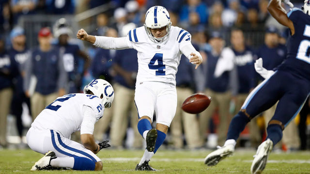 Vinatieri becomes NFL's all-time scoring leader