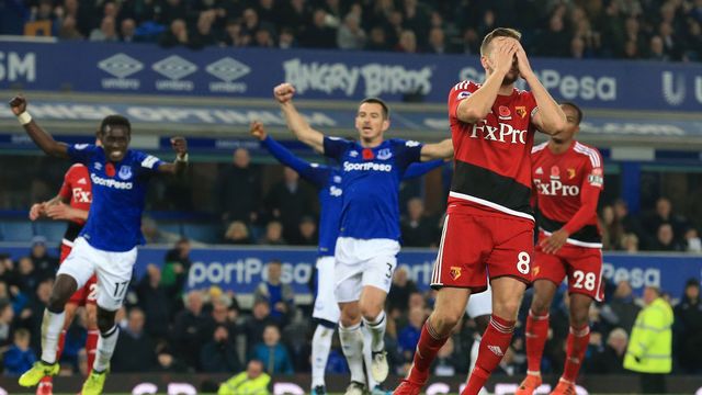 In pictures: Everton snatches win from Watford in seesaw 2nd half