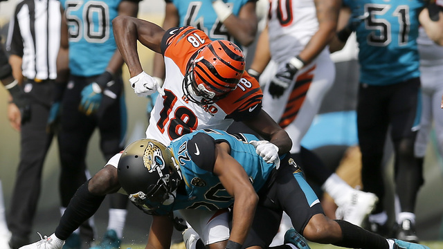 Bengals' Green fined $42K for role in fight vs. Jaguars' Ramsey in Week 9