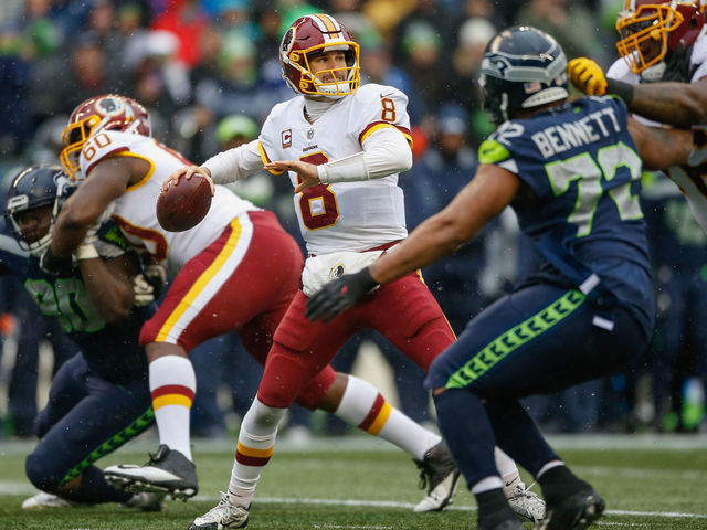 Cousins comes through late as Washington stuns Seattle