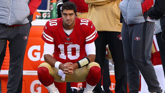 49ers' Garoppolo will start vs. Bears