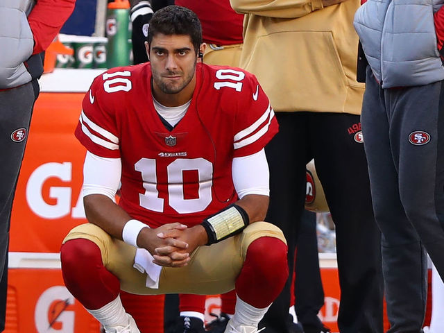 49ers' Garoppolo will start vs. Bears