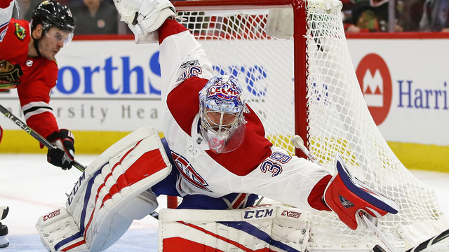 Lindgren records 1st career shutout as Canadiens blank Blackhawks