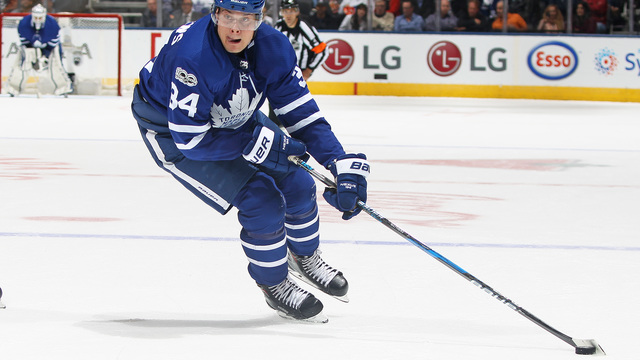 Leafs' Matthews listed as game-time decision after leaving practice