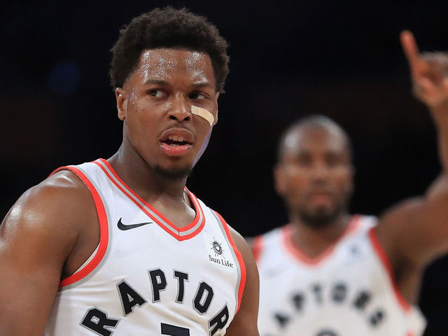 Lowry suffered acute back spasm after hard fall vs. Nets