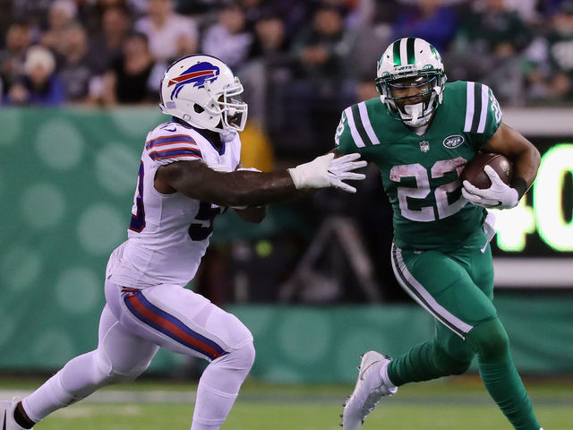 Jets' Forte ruled out vs. Buccaneers with knee injury