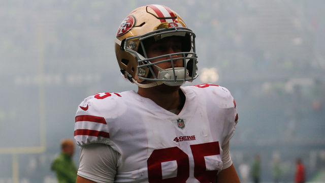 Kittle doubtful for MNF