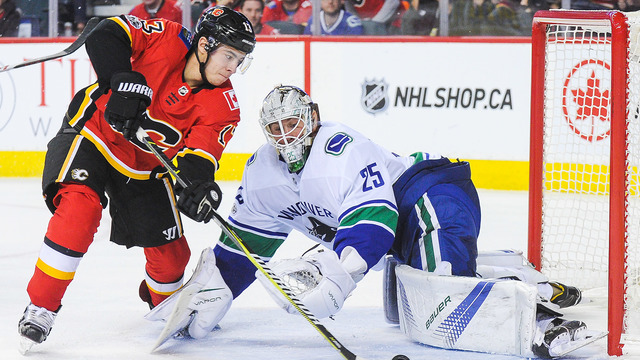 Henrik, Horvat lift Canucks past Flames