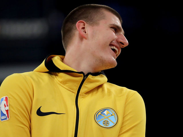 Jokic laughs off 'MVP' chants after erupting for career-high 41 points