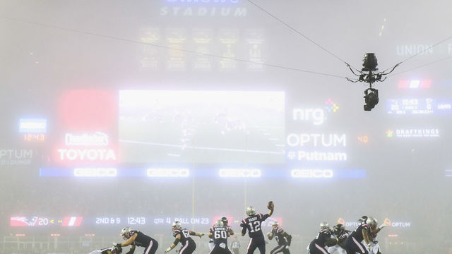 NBC to use Skycam as main camera angle for Titans-Steelers