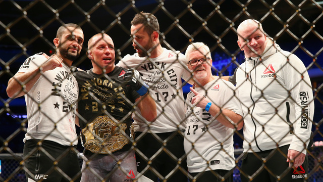 GSP credits Freddie Roach's wisdom in trapping Bisping at UFC 217