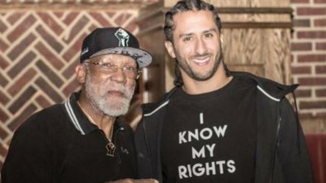 Kaepernick meets with Olympic icon John Carlos
