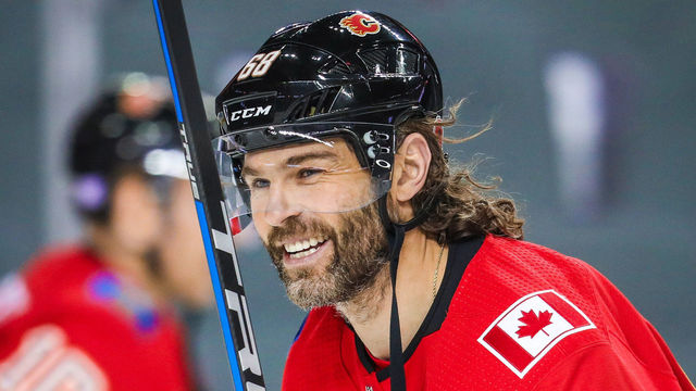 Watch: Jagr nets 1st goal as a Flame