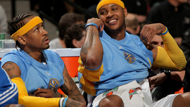 Carmelo passes Iverson on NBA's all-time scoring list