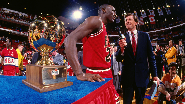 The last time NBA All-Star weekend was in Chicago, a classic was born