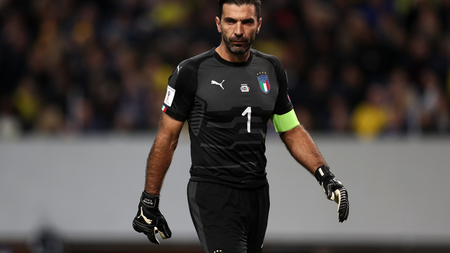 Buffon: Italy must not panic in decisive 2nd leg vs. Sweden