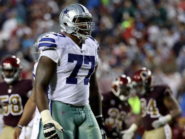 Cowboys' Tyron Smith downgraded to out vs. Falcons