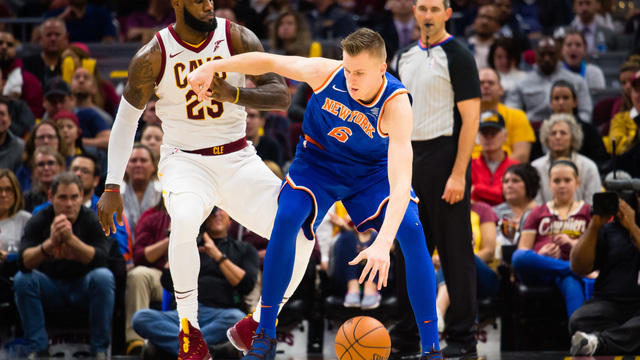 Porzingis, Kanter disagree with LeBron, wouldn't trade Ntilikina