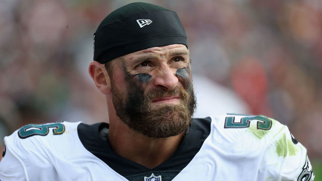 Watch: Eagles' Long explains heartfelt reason for donating salary to charity