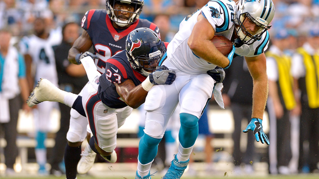 Report: Panthers' Olsen not expected to play, foot issue isn't long term