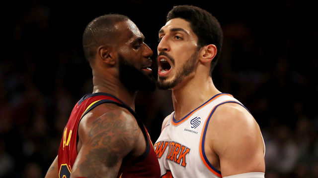 Kanter to LeBron: 'I don't care who you are ... We're gonna fight'