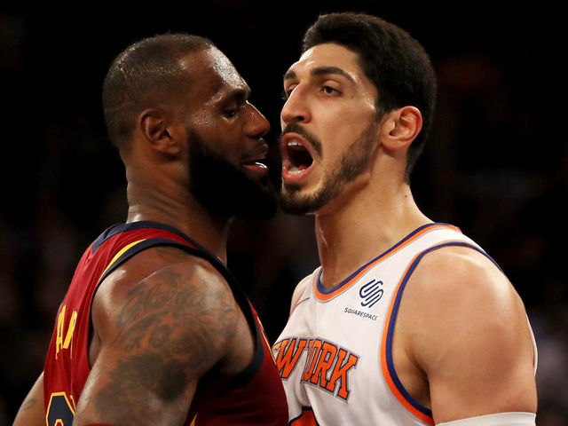 Kanter to LeBron: 'I don't care who you are ... We're gonna fight'