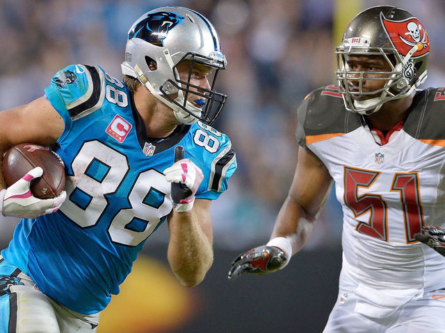 Fantasy: Week 6 Rankings - Tight Ends (Standard)