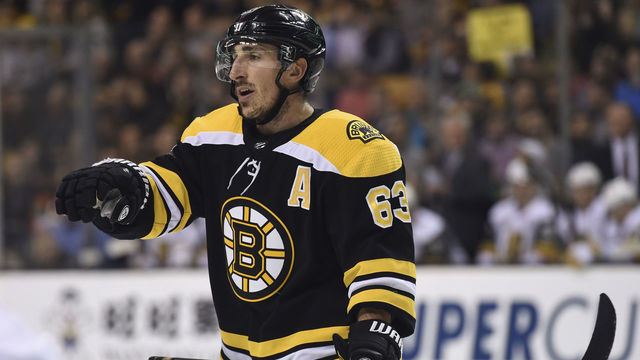 Marchand suspended 5 games for elbowing Johansson