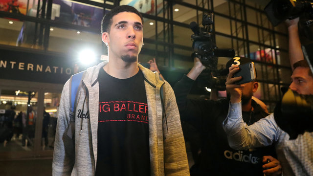 Ball, UCLA teammates suspended indefinitely after shoplifting in China