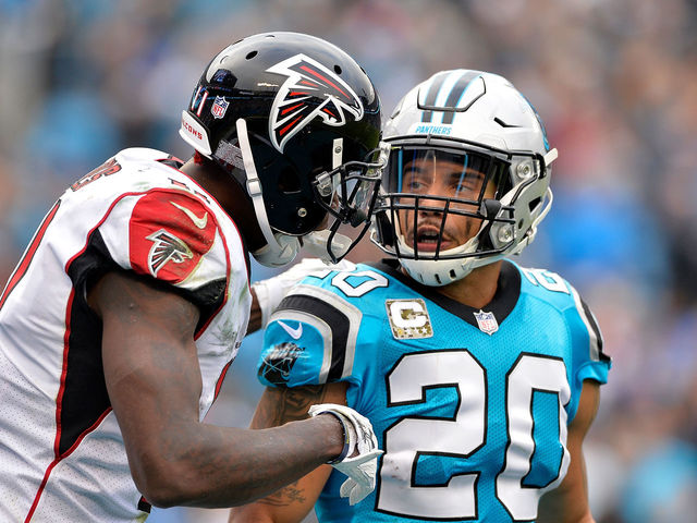 Panthers' Coleman fined $24K for hit on Falcons' Freeman