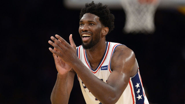 Embiid admits he flopped after Mitchell shove