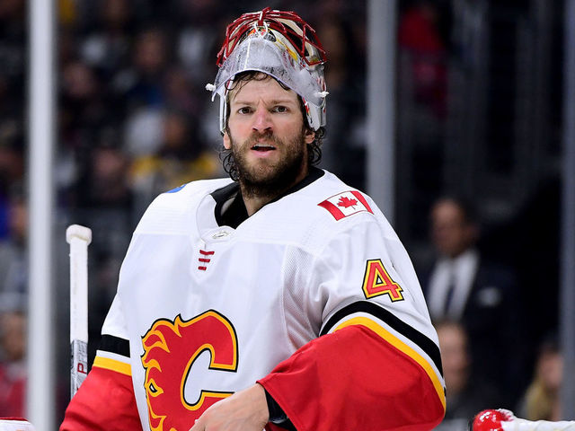 Flames' Mike Smith listed as day to day with lower-body injury