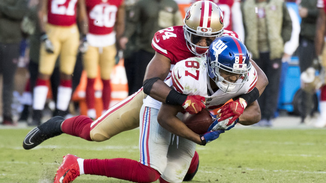 Giants' Shepard out with migraines