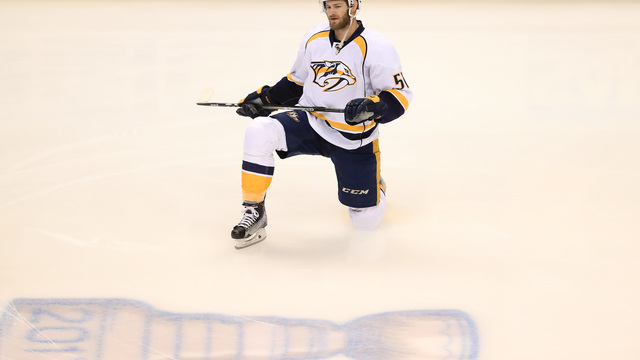 Predators' Watson faces hearing for boarding Avalanche's Toninato
