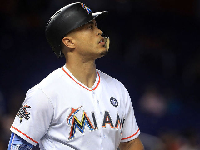 Giants GM: Marlins would not be talking if Stanton planned to veto deal