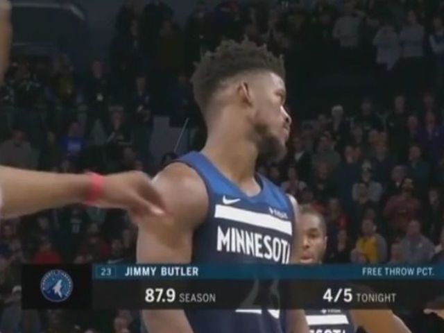 Watch: Reggie Jackson ices Jimmy Butler to deny game-tying FT