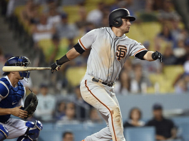 Report: Giants have offered Panik, prospects in potential Stanton deal