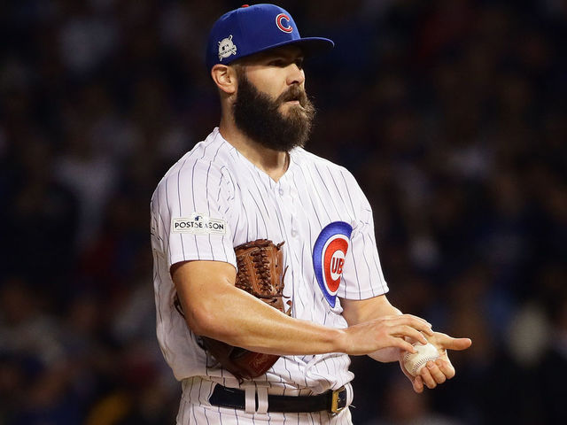 Report: Brewers showing interest in Arrieta