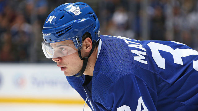 Watch: Matthews' tying goal waved off for questionable interference call
