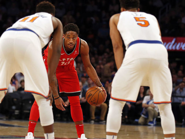 Knicks use 28-0 run to deal Raptors worst quarter in franchise history
