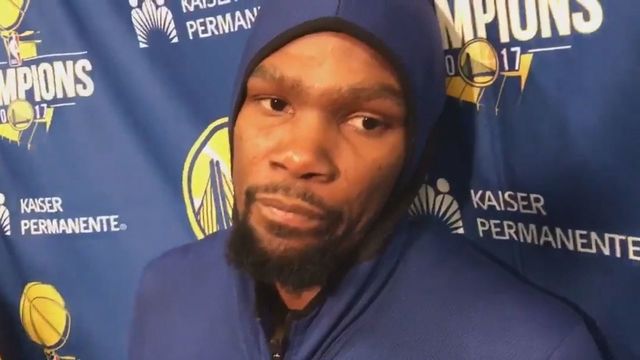 Durant downplays Russ spat: 'That stuff is not real, so please don't believe it'