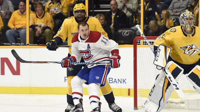 Subban called Gallagher short during scrum: 'He didn't like that too much'