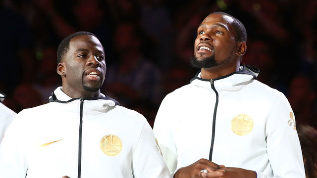 Durant, Draymond won't play vs. Bulls