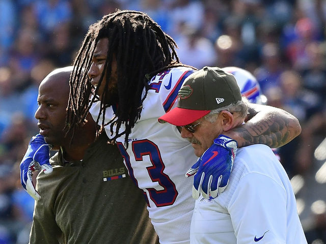 Bills' Benjamin downgraded to out vs. Chiefs