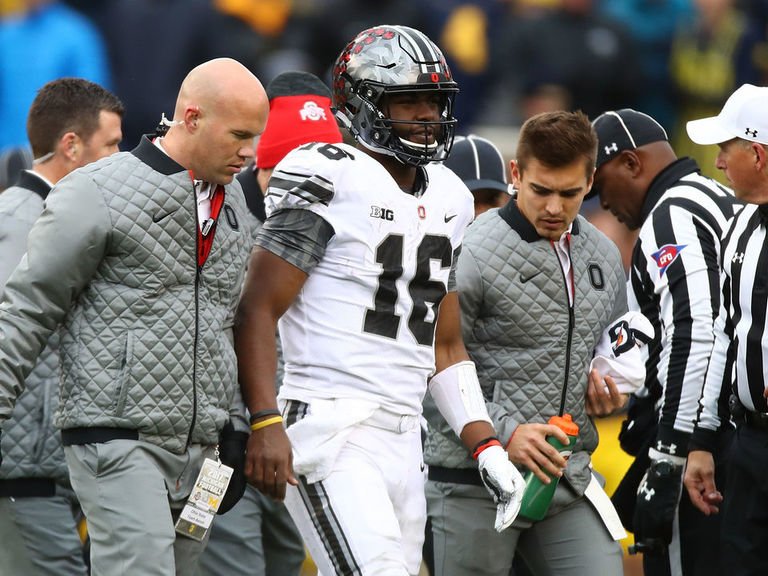 Ohio State's Meyer says cameraman injured Barrett before Michigan game ...