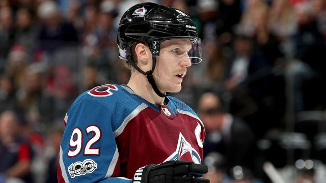 Avs' Landeskog to have hearing for cross-checking Flames' Tkachuk