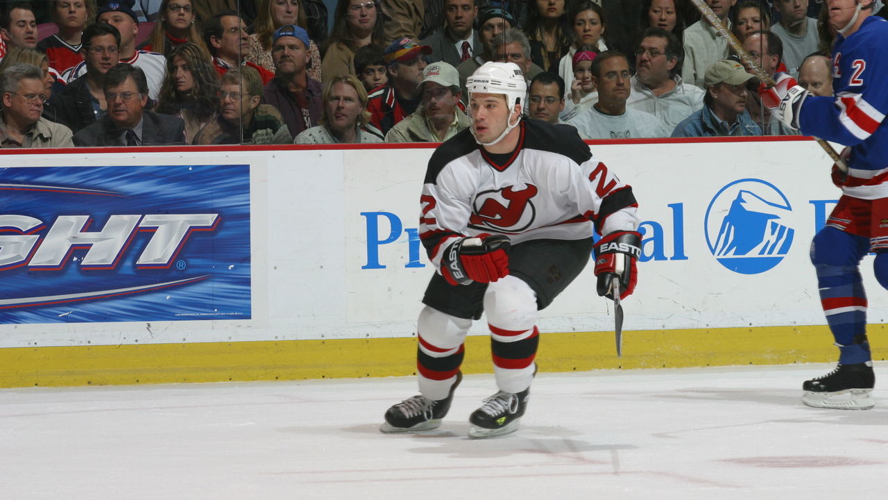 Jeremy Roenick and Chris Chelios of the Chicago Blackhawks Alumni News  Photo - Getty Images